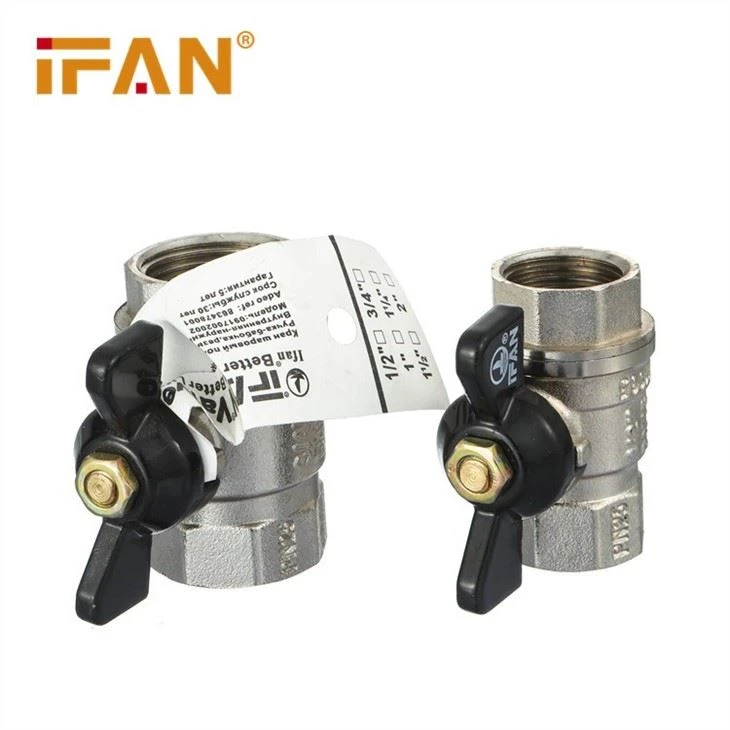 Brass Butterfly ball valve