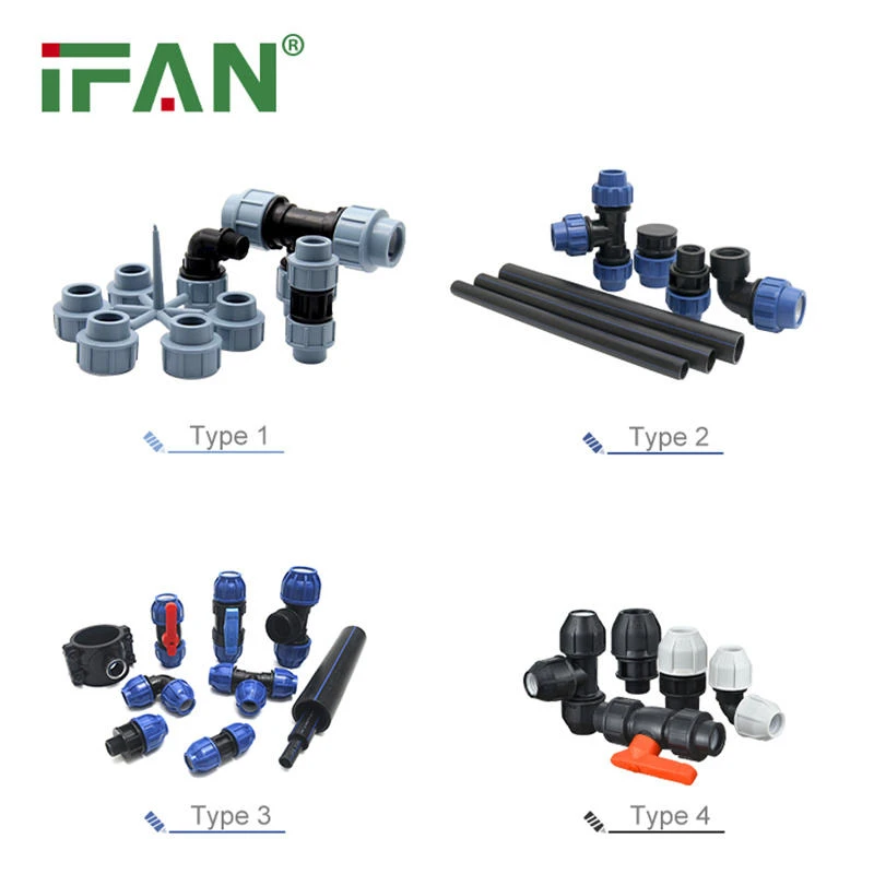 HDPE পাইপ PE100 ফিটিং
