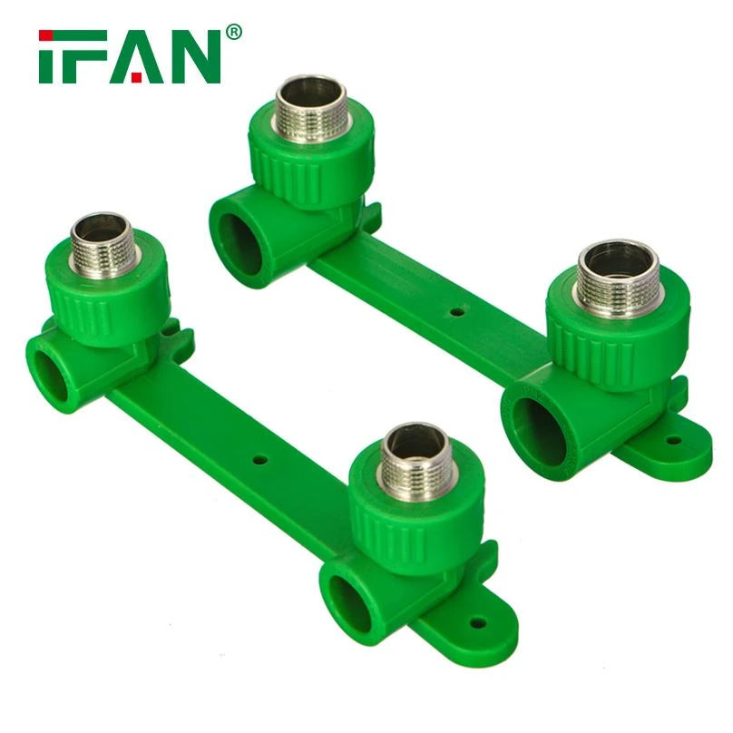 PPR Double Brass Male Elbow